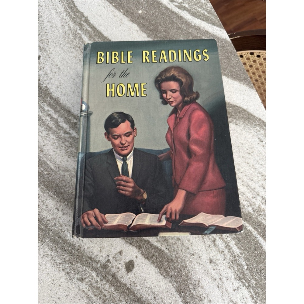 Bible Readings For The Home 1967 HC Pacific Press 300 Topics Illustrated